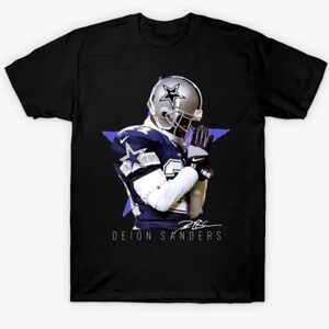 Dallas Cowboys Deion Sanders Tee Shirts New
